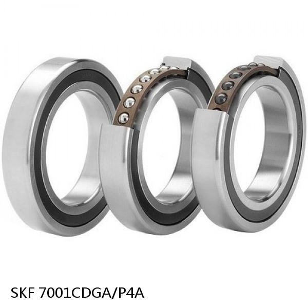 7001CDGA/P4A SKF Super Precision,Super Precision Bearings,Super Precision Angular Contact,7000 Series,15 Degree Contact Angle