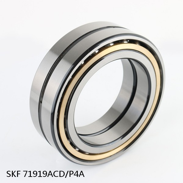 71919ACD/P4A SKF Super Precision,Super Precision Bearings,Super Precision Angular Contact,71900 Series,25 Degree Contact Angle