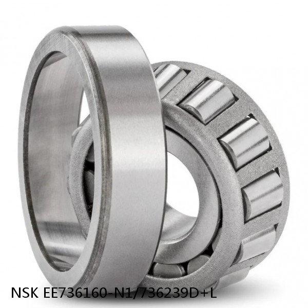 EE736160-N1/736239D+L NSK Tapered roller bearing #1 small image