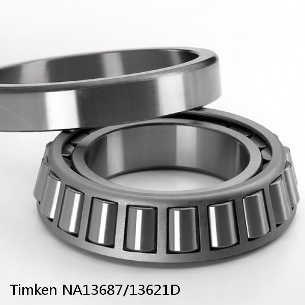 NA13687/13621D Timken Tapered Roller Bearings #1 image