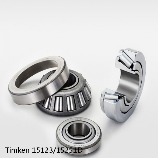 15123/15251D Timken Tapered Roller Bearings #1 image