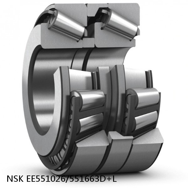EE551026/551663D+L NSK Tapered roller bearing #1 image